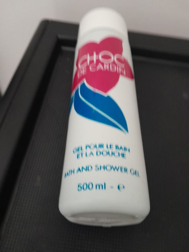 choc de cardin gel douche 500ml vintage raro