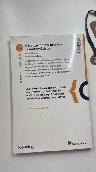 Libro "El fantasma del profesor de matemáticas"
