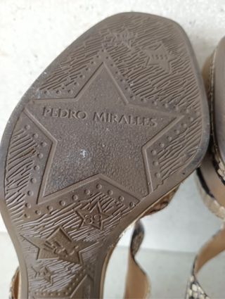 Sandalias PEDRO MIRALLES de piel súper nuevas