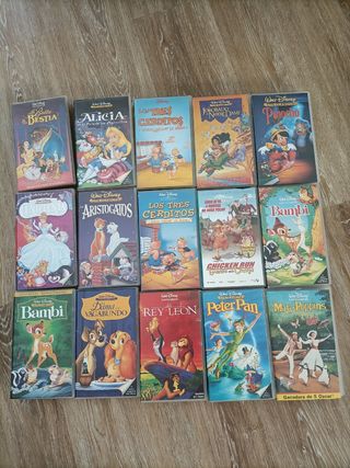 15 VHS Disney