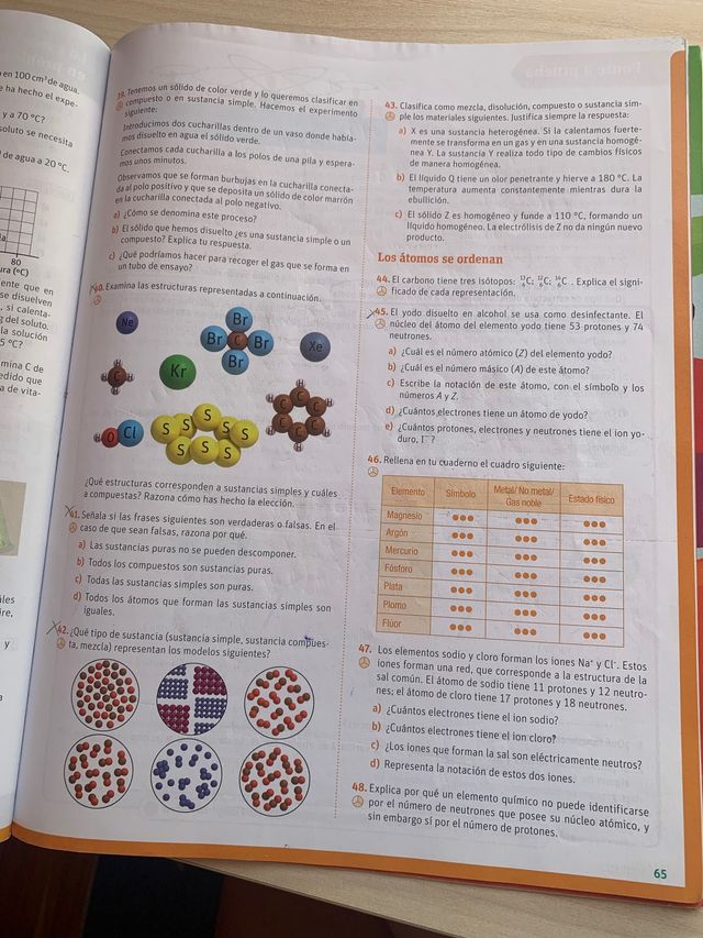 Libros trimestrales física y química 2 ESO