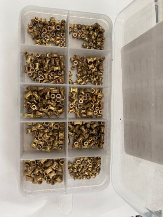 Kit com 500 parafusos M2 e M3