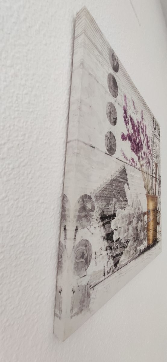 Cuadro lienzo lavanda