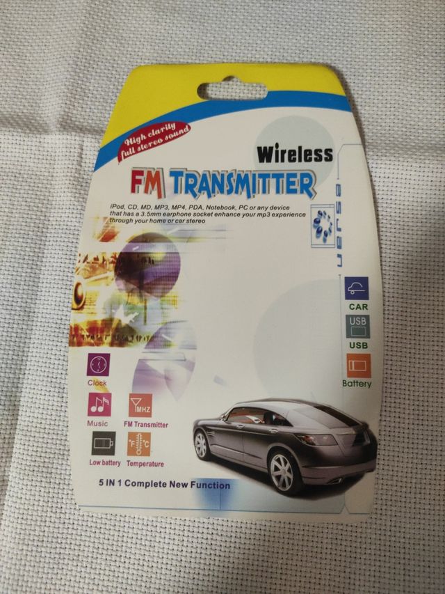 TRASMETTITORE FM WIRELESS 