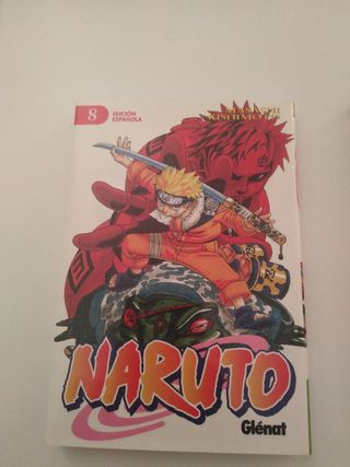 Naruto manga tomos 8 y 9