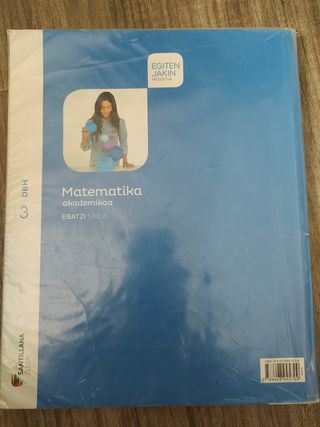 Matematika, akademikoa, Santillana 3 DBH