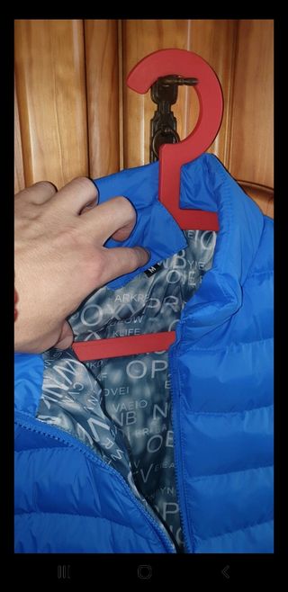 chaqueta plumifero