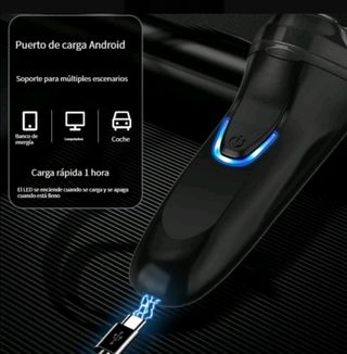 Maquinilla de afeitar inalambrica, quick charge