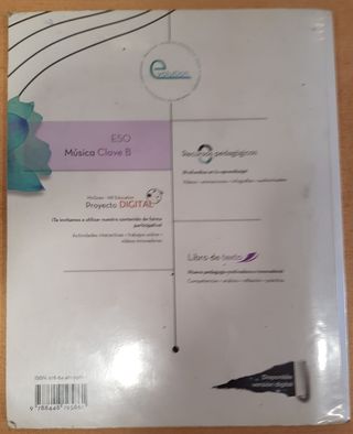 3º ESO - Música Clave B- Editorial MCGRAWHILL