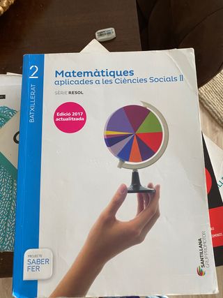 Libro de matemáticas de ciencias sociales