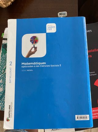 Libro de matemáticas de ciencias sociales