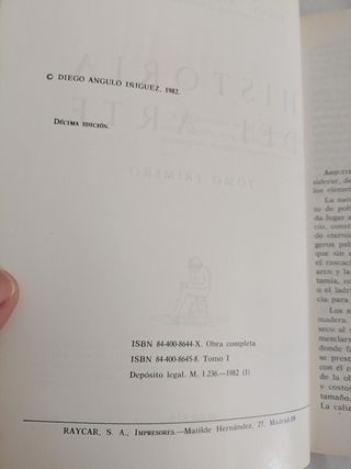 Historia del arte. Diego Angulo Iñiguez.