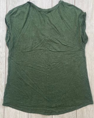 Camiseta lino chica benetton talla l