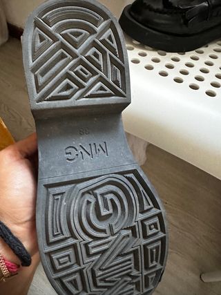 Mocasines de piel negro