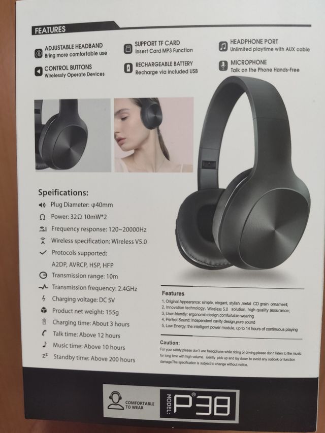 auriculares bluetooth