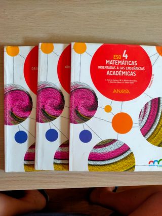 Matemáticas orientadas a las enseñanzas académicas