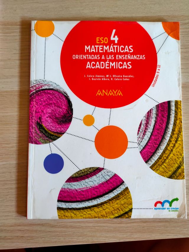 Matemáticas orientadas a las enseñanzas académicas