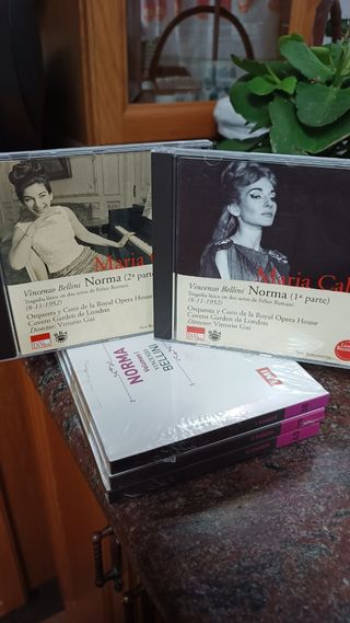 María Callas,Opera dal vivo.