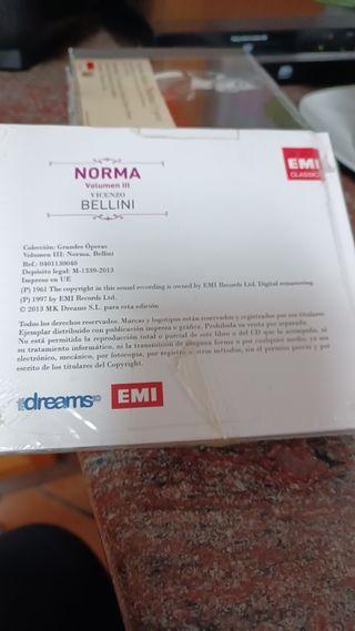 María Callas,Opera dal vivo.