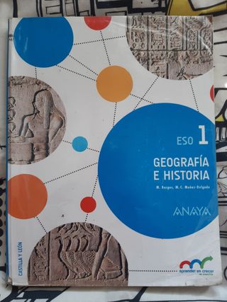 Libro de texto Geografía 1° ESO