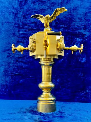 GRIFO DE CERVEZA / EL AGUILA / BRONCE / AÑOS 60