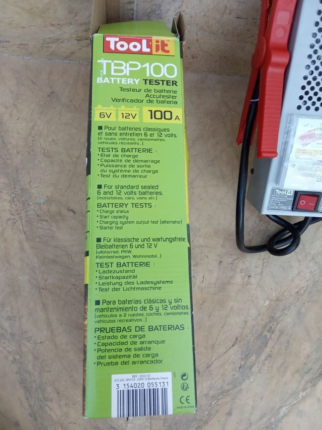 Comprobador de baterías