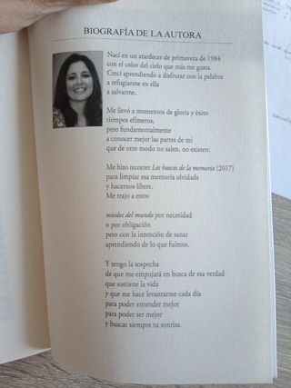 Poemario "Los miedos del mundo"