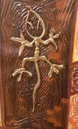 cuadros pintura tahina, tradicion Punta Cana.