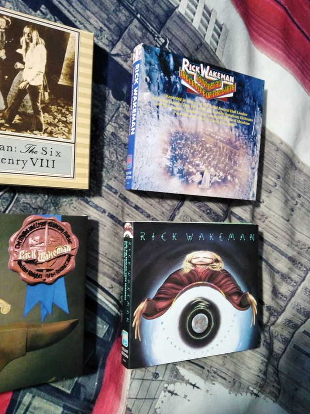 RICK WAKEMAN 9 CDs y 3 DVDs 1973-1976 Deluxe A&M