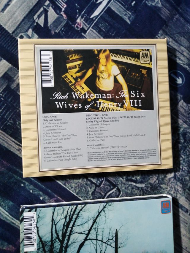 RICK WAKEMAN 9 CDs y 3 DVDs 1973-1976 Deluxe A&M