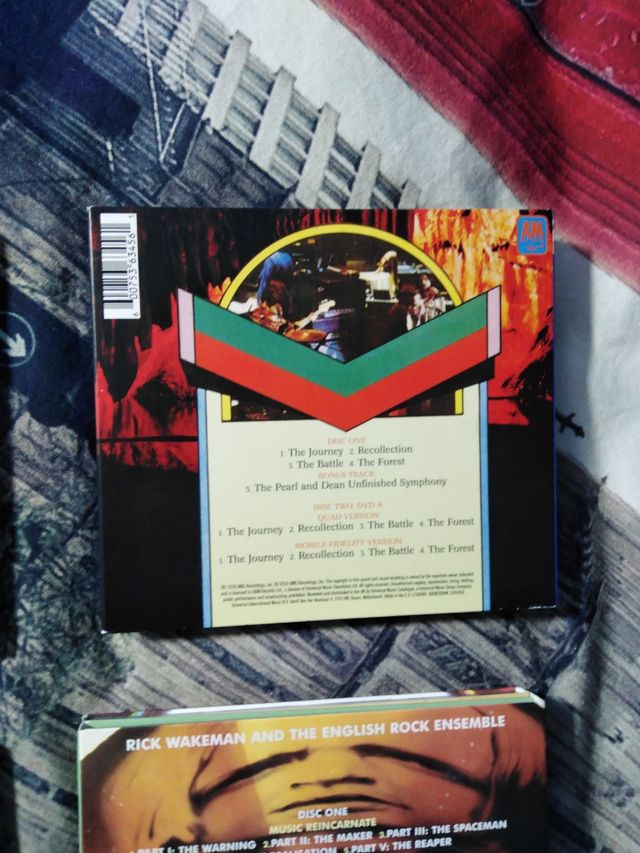 RICK WAKEMAN 9 CDs y 3 DVDs 1973-1976 Deluxe A&M