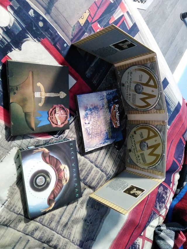 RICK WAKEMAN 9 CDs y 3 DVDs 1973-1976 Deluxe A&M