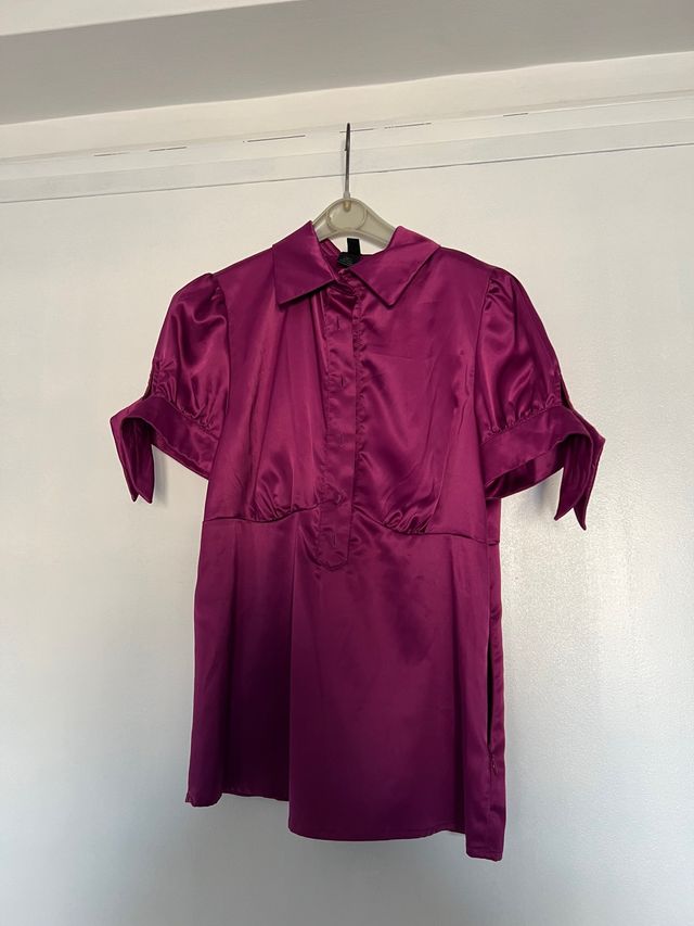 Camicia Mango effetto seta taglia M