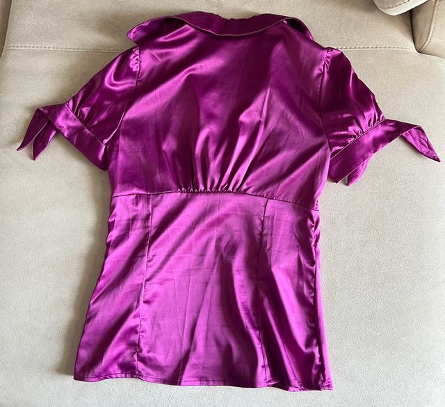 Camicia Mango effetto seta taglia M