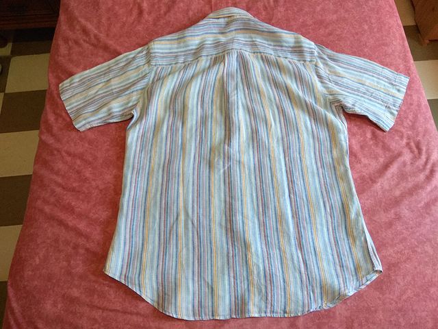 Camisa chico Burberry London manga corta 15 3/4