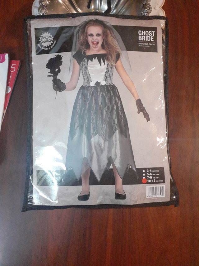 disfraz de novia fantasma