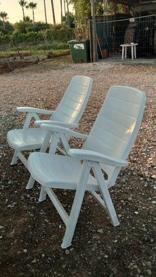 sillas de jardin reclinables