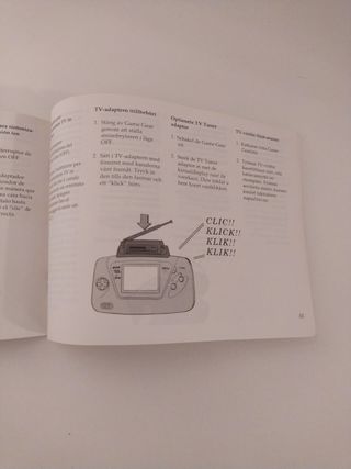 Manual Game Gear