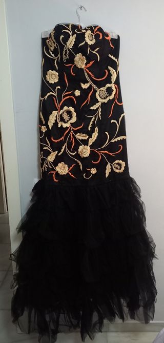 Vestido Fiesta Bordado
