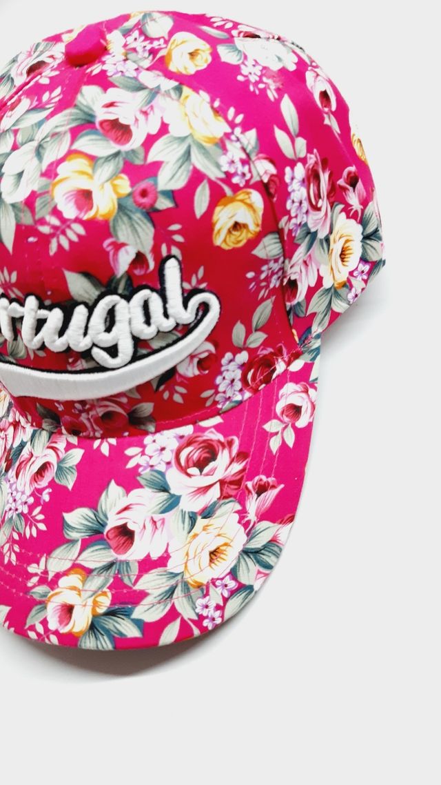 Boné estampado de senhora ou rapariga