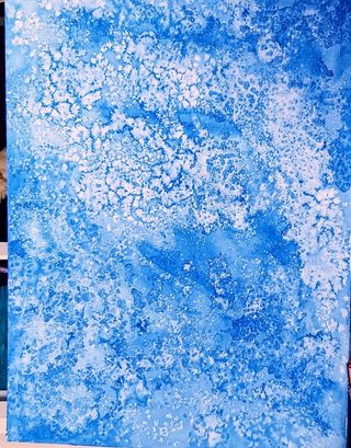 Acuarela original y única. "LA MAR"