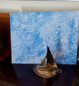 Acuarela original y única. "LA MAR"