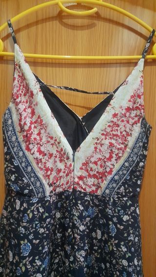 Vestido midi tirantes Pull&Bear