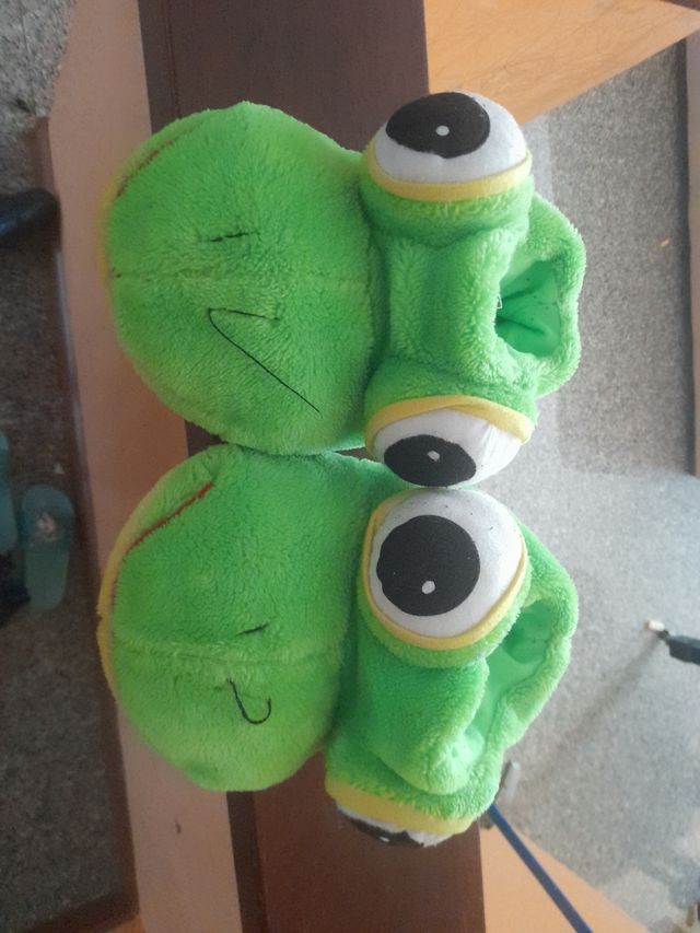 Pantofole bimbo rana