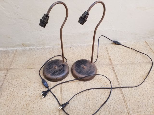 Lámparas de mesa. buen estado