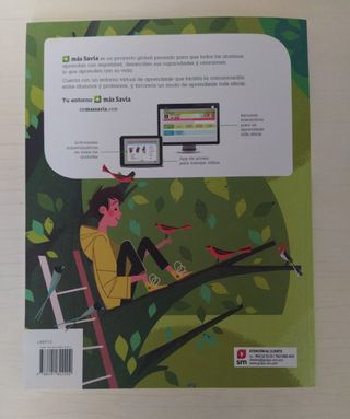 Libro ciencias naturales 4° primaria más savia