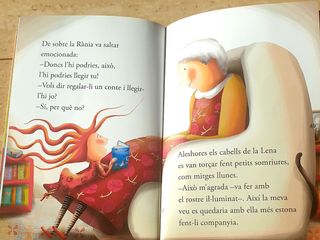 La nena que només es va poder endur una cosa.