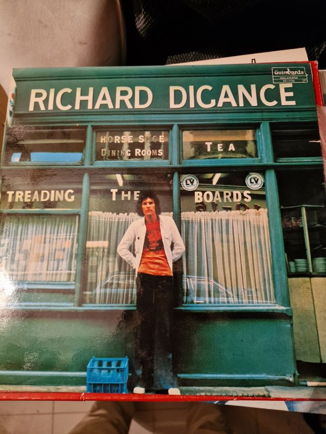 Richard Digance álbum treading the boards vinilo