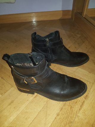 Botines negros Mujer talla 39 Black Boots