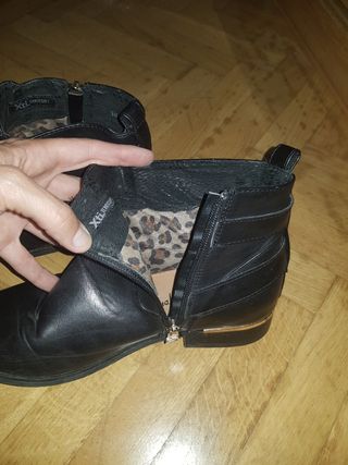 Botines negros Mujer talla 39 Black Boots